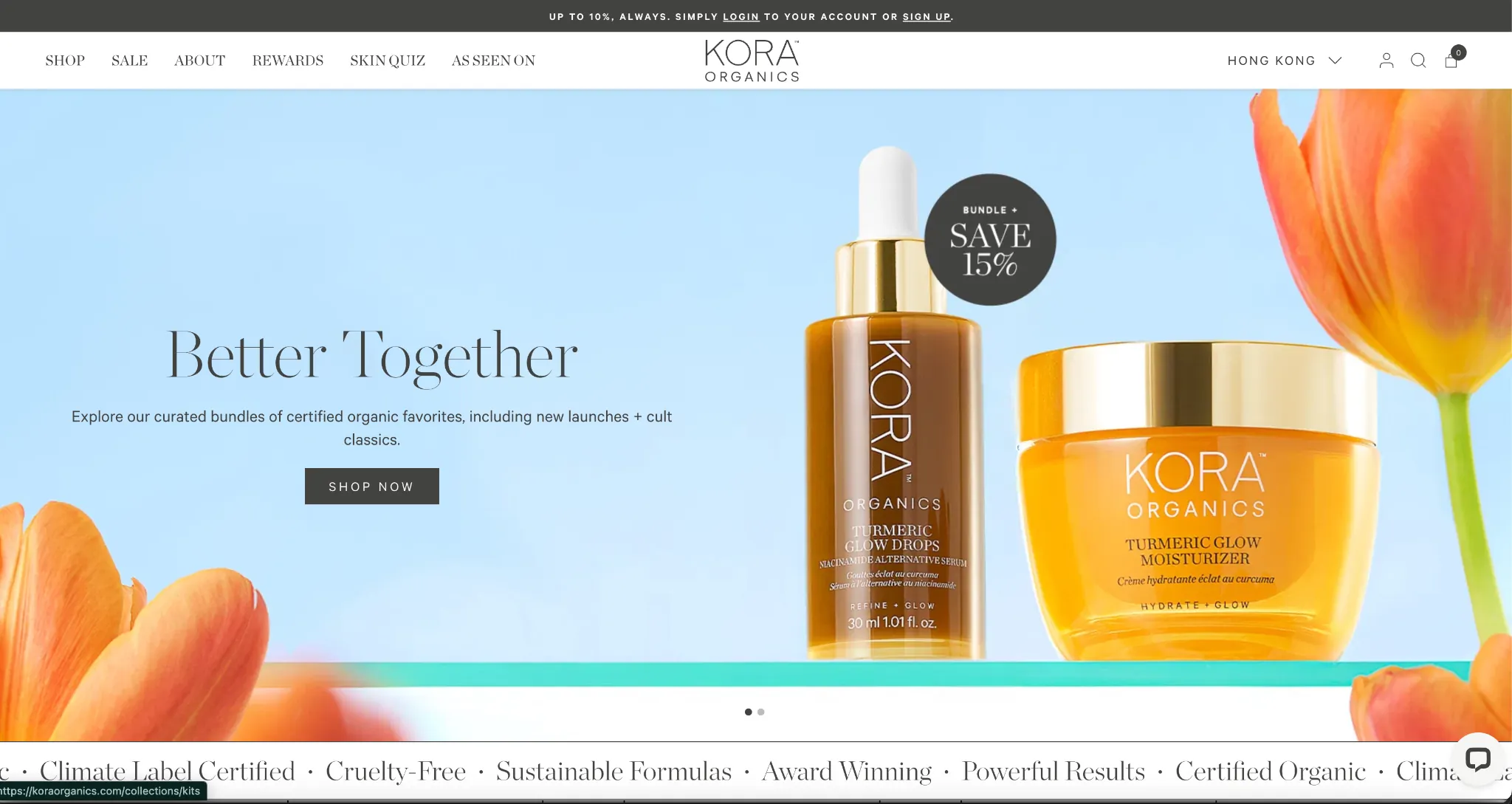 KORA Organics project preview